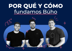 Fundadores de la startup Búho Chile